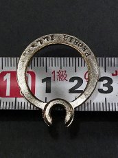 画像5: 【Pat.1875】 Nickeled-Brass"Rotating" Key Ring (5)