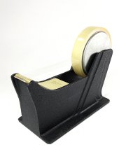 画像1: 1940-50's "STREAMLINE" Iron Tape Dispenser 【Black】 (1)