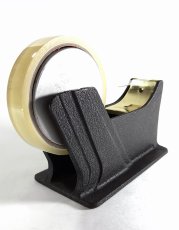 画像5: 1940-50's "STREAMLINE" Iron Tape Dispenser 【Black】 (5)