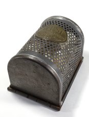 画像5: 1910-20's "West Disinfecting Co. N.Y." Steel Mesh Box (5)