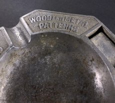 画像4: 1920-30's "ADVERTISING" Cast Aluminum Ashtray (4)