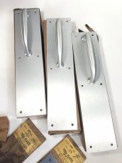 画像3: 1950’s Aluminum “Push & Pull” Door Handles  【マイナスネジ付き】 (3)