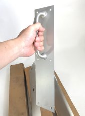 画像7: 1950’s Aluminum “Push & Pull” Door Handles  【マイナスネジ付き】 (7)