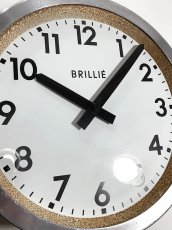 画像16: 1950's【BRILLIE】 “Double-Sided” French Factory Clock (16)