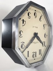 画像13: 1930's French【BRILLIE】Octagon Wall Clock (13)