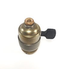 画像3: 1940-50's Nickeled-Brass Lamp Socket 【B22】 (3)