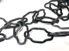 画像3: 1940's Black Steel Chain 【295cm - 長いです】 (3)