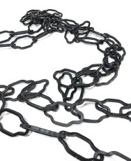 画像1: 1940's Black Steel Chain 【295cm - 長いです】 (1)
