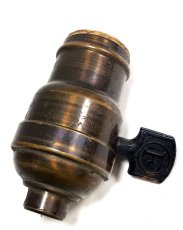 画像1: 1930's【PAISTE CO. & Circle F】Lamp Socket (1)