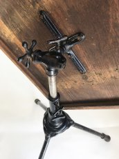 画像14: 1910's "Cast Iron" Adjustable Drafting Table (14)