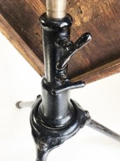 画像15: 1910's "Cast Iron" Adjustable Drafting Table (15)