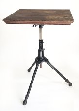 画像17: 1910's "Cast Iron" Adjustable Drafting Table (17)