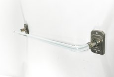 画像2: 1930〜40's "Art Deco" Glass Towel Bar 【Short】 (2)