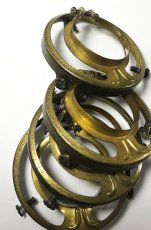 画像3: -＊残り2個＊-  1890-1910's Brass Shade fitters light fixture parts (3)