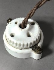 画像6:  1900-10's “ GECO.” Socket Pendant Lamp  (6)