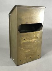 画像10: 1920-30's "CORBIN LOCK CO."  Brass Wall Mount Mail Box  【鍵付き】 (10)
