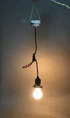 画像2:  1900-10's “ GECO.” Socket Pendant Lamp  (2)