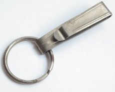 画像4: Early-1920's Brass "BELT CLIP" with Key Ring (4)