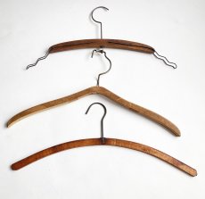 画像6: Antique Wood Hanger "3-Mix" Set  (6)