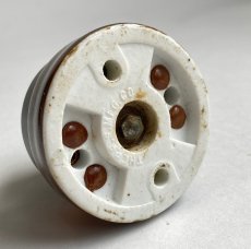 画像5: 1900-10's【PERKINS】Copper＆Porcelain Rotary Switch  Dead-Stock (5)