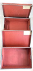 画像8: 1940's【Butler & Crispe】 Metal Framed Carded Storage Boxes (8)