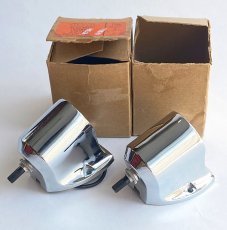 画像3: 1950-60's “PAIR”Chrome Candle Lamp  【箱付きデッドストック】 (3)