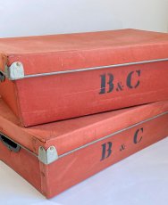 画像6: 1940's【Butler & Crispe】 Metal Framed Carded Storage Boxes (6)