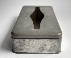 画像8: 1950's "SHABBY" Steel/TinTissue box (8)