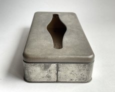 画像10: 1950's "SHABBY" Steel/TinTissue box (10)