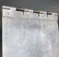 画像11: 1940's 【Wilson-Jones Co.】 "Machine Age" Aluminum Riveted BINDER (11)