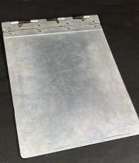 画像2: 1940's 【Wilson-Jones Co.】 "Machine Age" Aluminum Riveted BINDER (2)