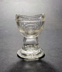 画像3: 1930's　"め"　Eye Wash Glass Cup (3)