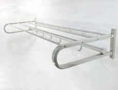 画像9: 1920-30's German Art Deco Aluminum Shelf (9)