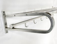 画像2: 1920-30's German Art Deco Aluminum Shelf (2)