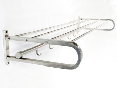 画像1: 1920-30's German Art Deco Aluminum Shelf (1)