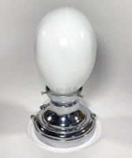 画像10: 1930's Art Deco "Chrome" Bathroom Lamp (10)