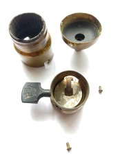 画像5: 1910's【H.T.Paiste Co.】Lamp Socket -＊パーツ取り用＊- (5)