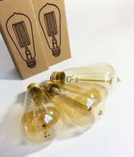 画像4: 【NEW】 "Edison" Filament  Bulbs  120V 60W  -＊ラスト1個＊- (4)