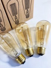 画像2: 【NEW】 "Edison" Filament  Bulbs  120V 60W  -＊ラスト1個＊- (2)