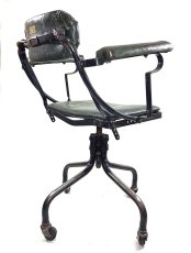 画像11: ☆ DoMore Chair Co.☆  1910-20's "Machine age" Swivel Desk Chair (11)