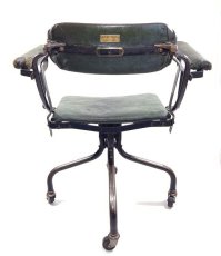 画像8: ☆ DoMore Chair Co.☆  1910-20's "Machine age" Swivel Desk Chair (8)