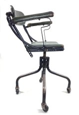 画像12: ☆ DoMore Chair Co.☆  1910-20's "Machine age" Swivel Desk Chair (12)