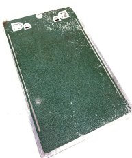 画像4: 1940's Aluminum Advertising Clip Board (4)
