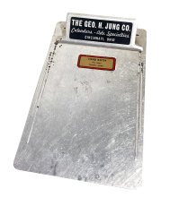 画像1: 1940's Aluminum Advertising Clip Board (1)