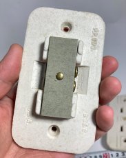 画像8: 1930's "ART DECO" Porcelain Outlet 【デッドストック5個セット】 (8)