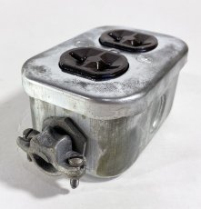 画像2: 1950's【G.E.】Surface Mount Heavy Steel Outlets  (2)