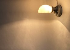 画像3: 1920's Art Deco "Porcelain＆Milk Glass" Bathroom Lamp (3)