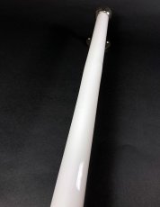 画像4: 1930's "Nickel & Milk Glass" Long Towel Bar (4)