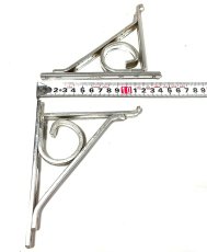 画像5: 1950's Aluminum Shelf Brackets (5)