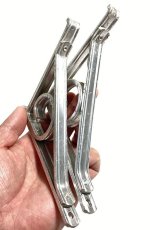 画像2: 1950's Aluminum Shelf Brackets (2)